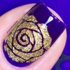 Whats Up Nails - Rose Petals Nail Stencils Stickers Vinyls