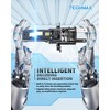 TECHMAX H4 Bulb - 800% Super Brighter, 6500K Xenon White