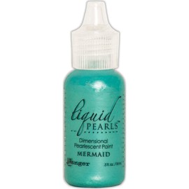 Ranger Liquid Pearls Mermaid Turquoise, Synthetic Material, 0.5-Ounce