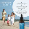 JAB biopharma Complete D3 + K2 + A - 50