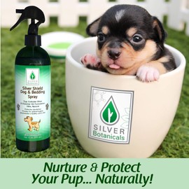 Silver Shield Dog & Bedding Spray | All Natural Colloidal Silver Dog Hygiene Spray