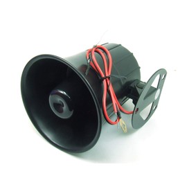 POPESQ® 1 x Alarm Siren 118 dB 105 mm 12 V 1 Tone #A2619