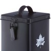 LOGOS 81340201 Metal Palm Box, Black, Approx. Width 5.3 x