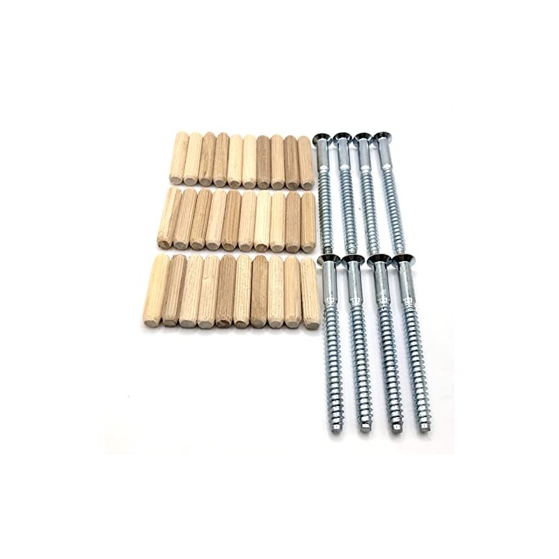 ReplacementScrews Hardware Kit Compatible with IKEA EXPEDIT 2 x 4