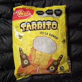 Vero Tarrito Paletas Fruit Flavor Mexican Hard Candy LolliPops 40 pcs