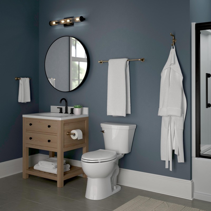 Delta Saylor (1-Pack) Wall Mounteded Pivot Arm Toilet Paper Holder