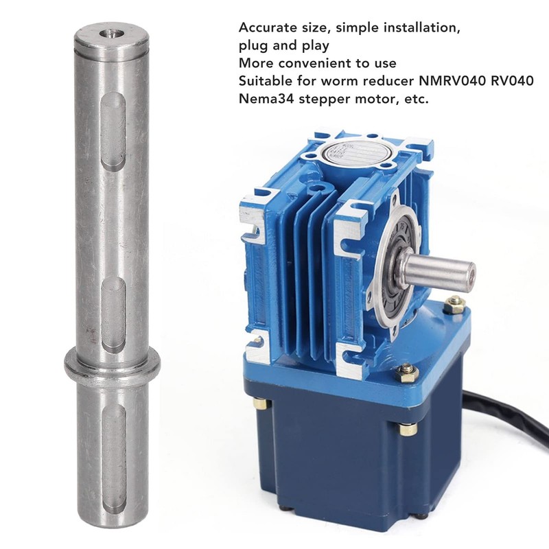 Output Single Shaft Stepper Motor Output Shaft for Worm Gear