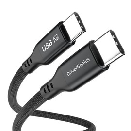 DriverGenius USB4.0 40Gbps USB-C to C 8K/60Hz Video Converter Adapter - PD3.0 100W Charging Cable, Compatible with Windows 11, macOS 14 Sonoma