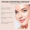 2 in 1- Luxury Anti-Wrinkle Foundation Stick,Double-Head Flawlesss Eraser Foundation