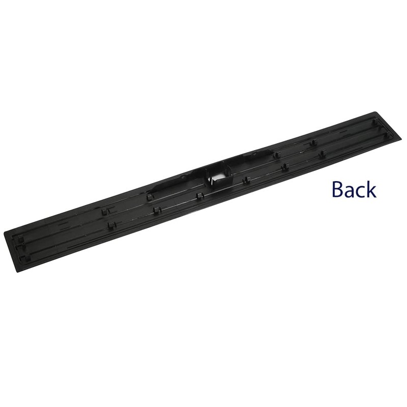 G-PLUS Tailgate Flexible Step Trim Molding & Release Button, Black