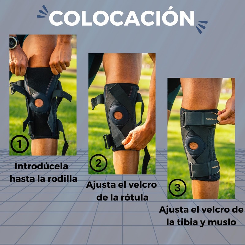 Wekaloom Knee Support and Ice Pack (Large)