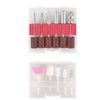 FamGift 11-Piece Nail Drill Bit Set, Carbide Bar, Grinding Headset,