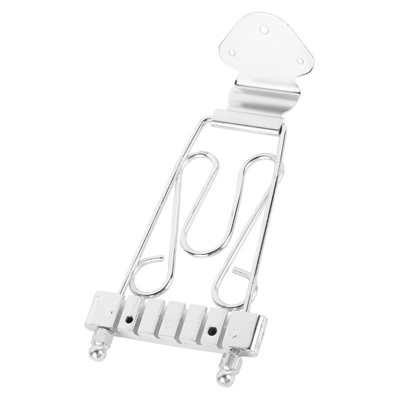 Bass Bridge Tailpiece Zinc Alloy 6 String Electric Bass Bridge