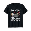Just A Girl Who Loves Hockey Ragazza Hockey Su Ghiaccio