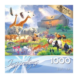 RoseArt - Inspirations - Noah's Ark - 1000 Piece Jigsaw Puzzle for Adults