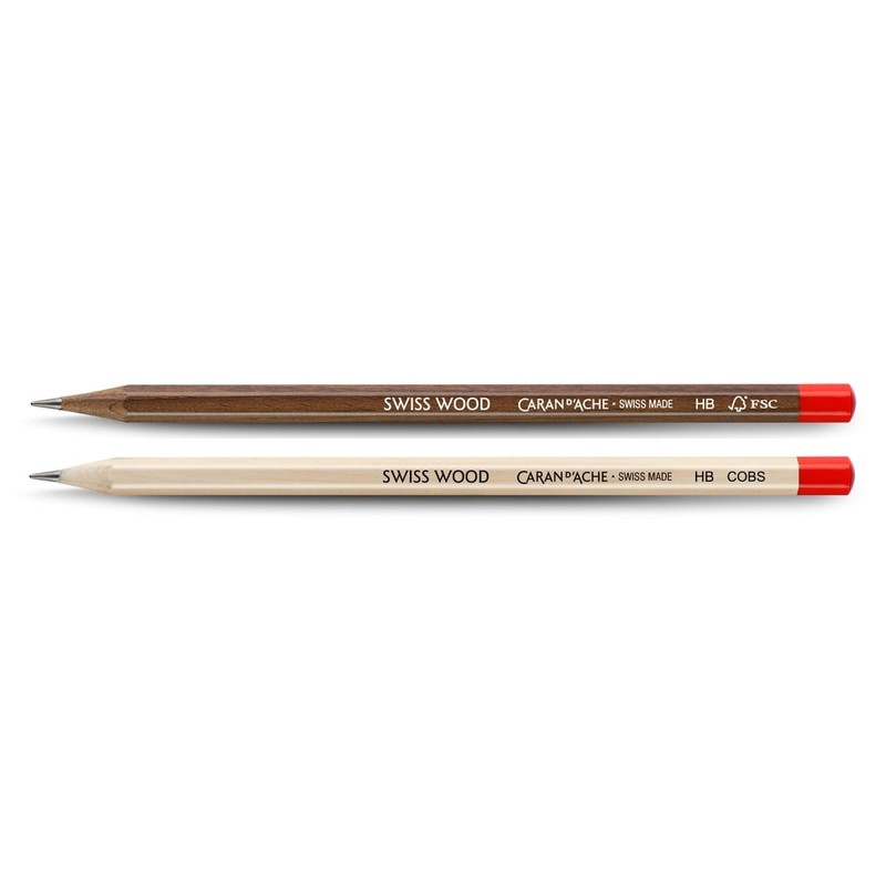 Swiss Wood Caran Dache Pencil Gift Set (HB Graphite Pencils,