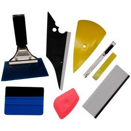 ving Car Auto Window Tint Tools 8 in 1 Vehicle Glass Protective Film Installing Tool