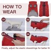 IKIPUKO Dog Coat - XS, Warm Zip Up Snowsuit Dog