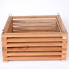 Orchid Nerd Teakwood 10" Square Wooden Orchid Basket Vanda Baskets