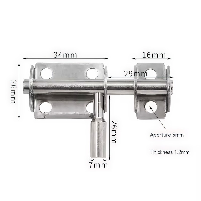 Montessori Unlock Door Latch Toy – Handmade Sensory Board Parts