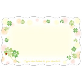 Sasagawa 16-571 Taka-Jirushi Message Cards, Fantasy Sunshine, 100 Cards