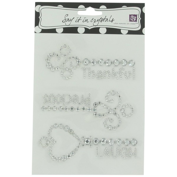 Prima 522674 Say It in Crystal Clear Wing and Keyword
