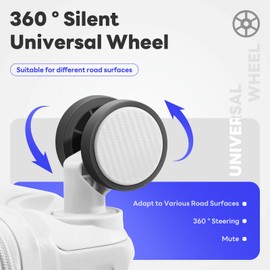 20 Inch Carry-on with Cup Holder & USB Port Carry on Luggage 22x14x9 airline approved Lightweight Aluminium Frame Hardside Spinner Wheel Luggage with TSA lock & Phone Holder 360°Silent Spinner Wheels