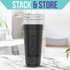 VELOMIX -2 Pack- 28 oz Protein Shaker Bottles for Protein