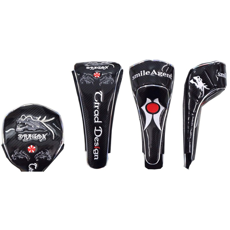 Dragon Dragon Magnetic Driver Golf Headcover (Black, For Driver)