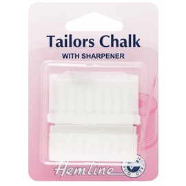 Hemline Tailor's Chalk with Sharpener