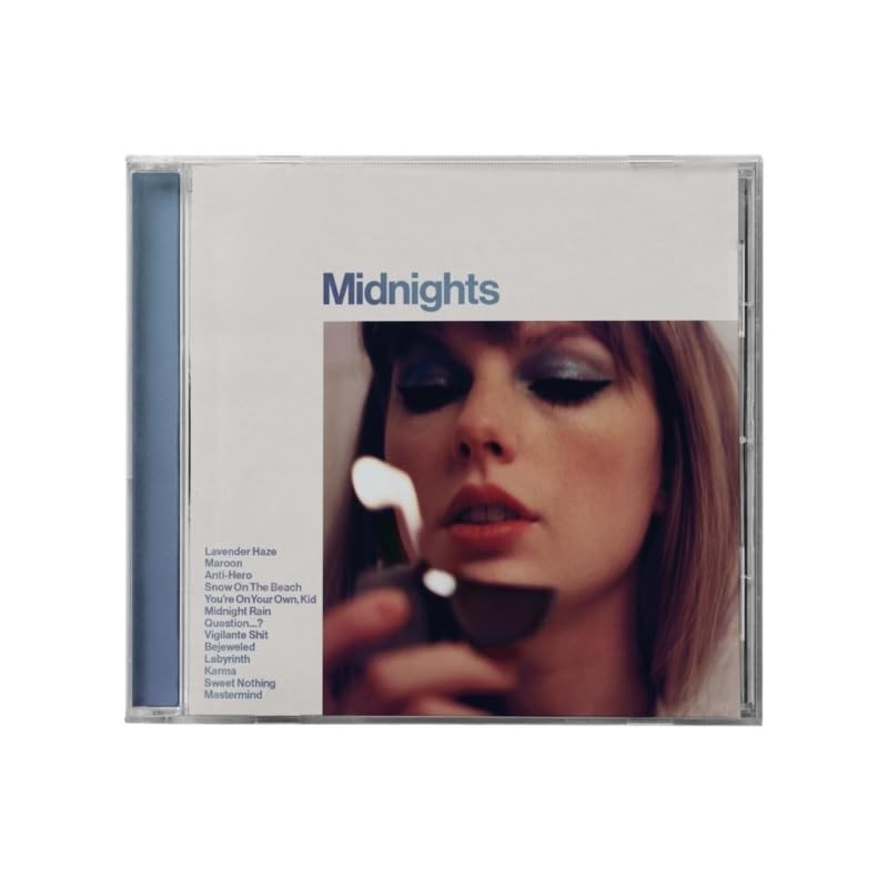 Midnights (X) (Moonstone Blue CD) & Red (Taylor's Version) (X)