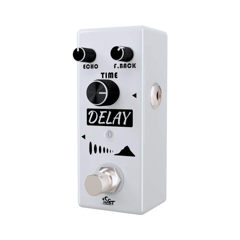 iSET Analog Delay Effect Pedal Guitar Pure Delay for Electric