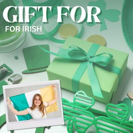 InnoBeta Irish Gifts Kitchen Towel for Women, Ireland Shamrock Blessing Gift 16x24 in Microfiber Dish Tea Towel, Perfect for Birthday, St. Patrick's Day, Christmas