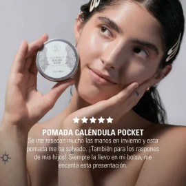XAMANIA Pomada Caléndula Cicatrizante Natural Vegana (60 gr.)