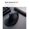 Wireless Vertical Mouse Ergonomic 6 Buttons 800 1200 2400 3200