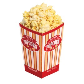 West Bend Popcorn Pop-Up Boxes 10-Pack, Multicolored