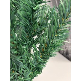 1.96Ft Christmas Tree Artificial Christmas Tree Mini Xmas Pine Tree Fake Fluffy Xmas Trees Holiday Decoration with Metal Foldable Stand （24 Inch）