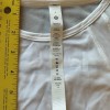 Lululemon New Lululemon Size 4 Sculpt Tank Top White Reflective