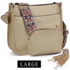 HKCLUF 4055 Women's Fashionable Crossbody Bag Purse For Women Leather