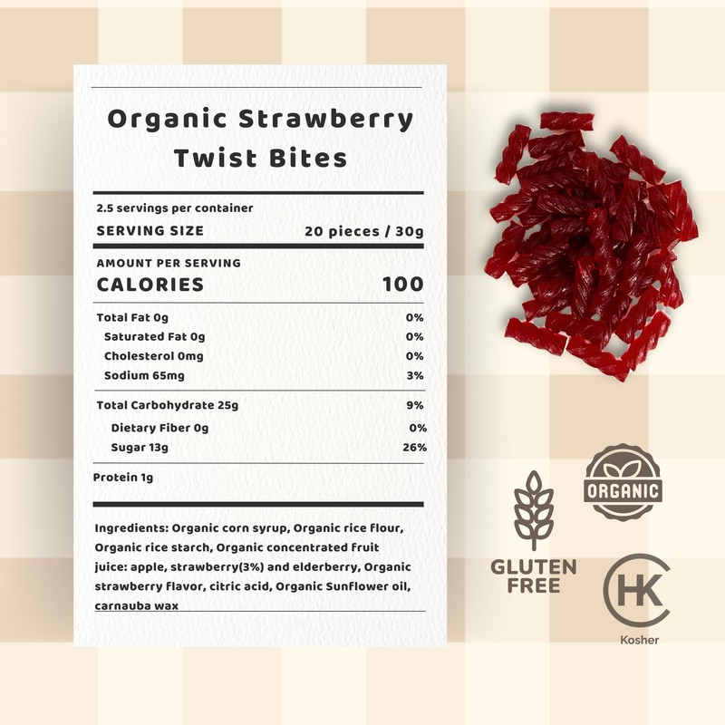 Organic Twist Bites by Candy Tree | Natural, Gluten-Free Treats