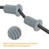 uxcell 10Pcs Wall Grommets for Cables, 3/4"(19mm) Silicone Cable Wall