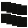 Resinta 8 Pack Activated Carbon Compost Caddy Filters Kitchen Compost
