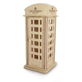 Quay Phone Box Woodcraft Construction Kit FSC