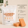 KELEBS Laundry Soap Bar - Natural Citrus Formula with Organic