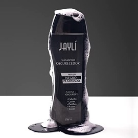Shampoo Negro Oscurecedor (Platinador) Jayli 440 ml