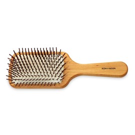 Paddle Brush with Wooden Pins by Koh-I-Noor