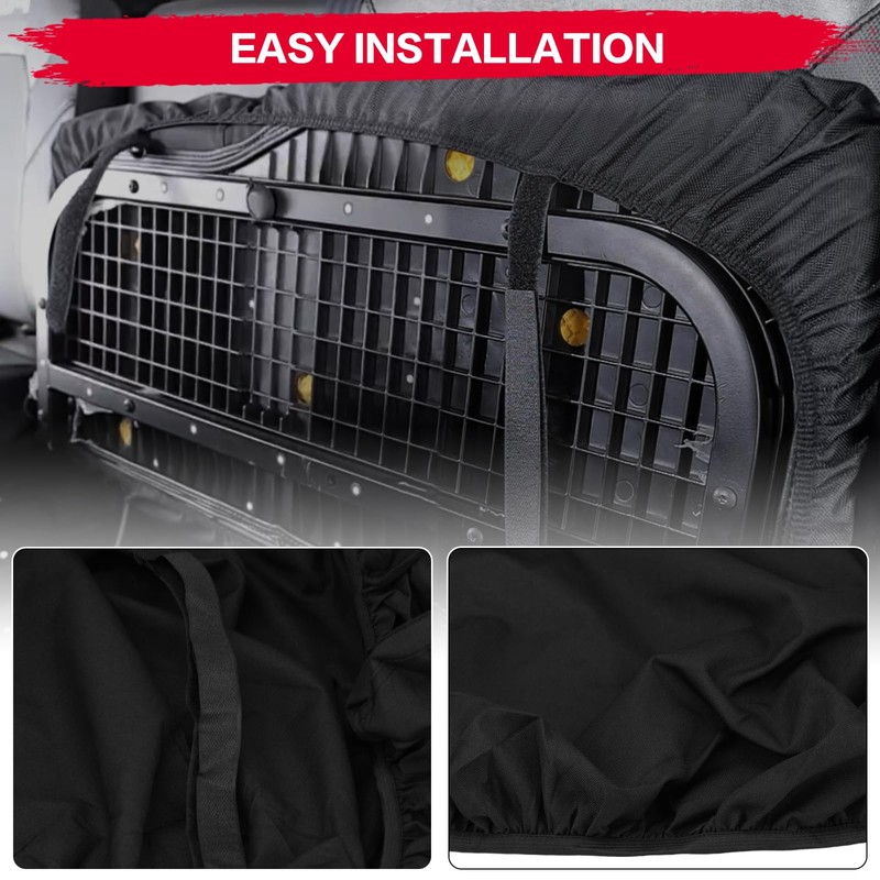 smotrcc Mule PRO Seat Covers - Waterproof PU Coatin Compatible