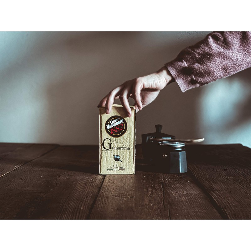 Caffè Vergnano Granaroma Moka, 250 g (Pack of 1) Package