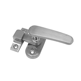 Der-beste-Preis Window Rotary Latch Door Bolt Toilet Bolt Fitting Burglary Protection Silver