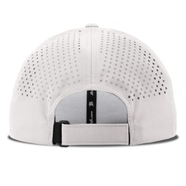 Sombrero Bills Bare Performance de la marca, con banda Flexfit, cierre ajustable, elástico cómodo, secado rápido, repelente al agua, Blanco, One Size